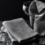 Linen-Blend Polishing Cloths — Pair — detail view