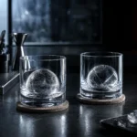 Heavy-Base Rocks Glass 300 ml — Pair — in use