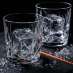 Faceted Rocks Glass 300 ml — Pair — detail view