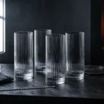 Ribbed Highball 450 ml — Set of 4 — in use