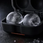 Sphere Ice Mould 6 cm — 2 Cavity — detail view