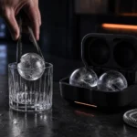Sphere Ice Mould 6 cm — 2 Cavity — in use