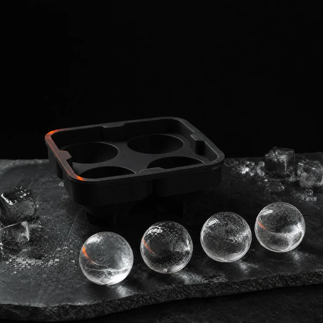 Sphere Ice Mould 5 cm — 4 Cavity — main product view