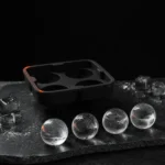 Sphere Ice Mould 5 cm — 4 Cavity — main product view