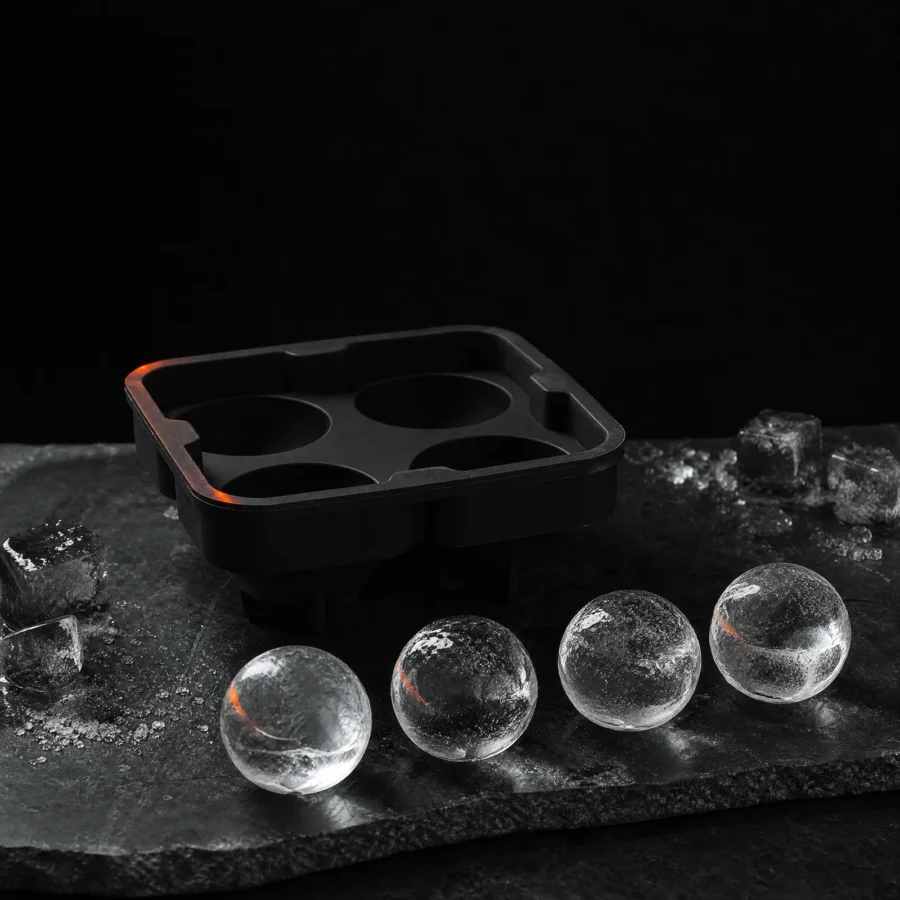Sphere Ice Mould 5 cm — 4 Cavity — main product view