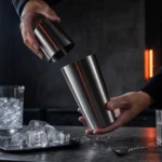 Weighted Boston Tins 750 / 500 ml — in use