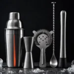 Five-Piece Home Bar Set — detail view